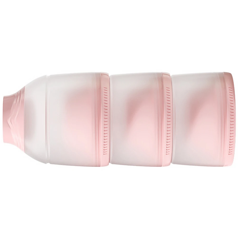 

Milk Powder Milk Powder Dispenser Baby Food Container Pink PP Material 3 3 Layers Box Layers Portable Lightweight Travel