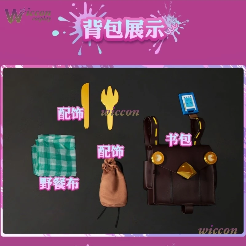 KospLAY Game LoL Neeko الغريب الحرباء تأثيري حلي النساء الزي زهرة نمط تأثيري الذيل البدلة هالوين Neeko موحدة #6