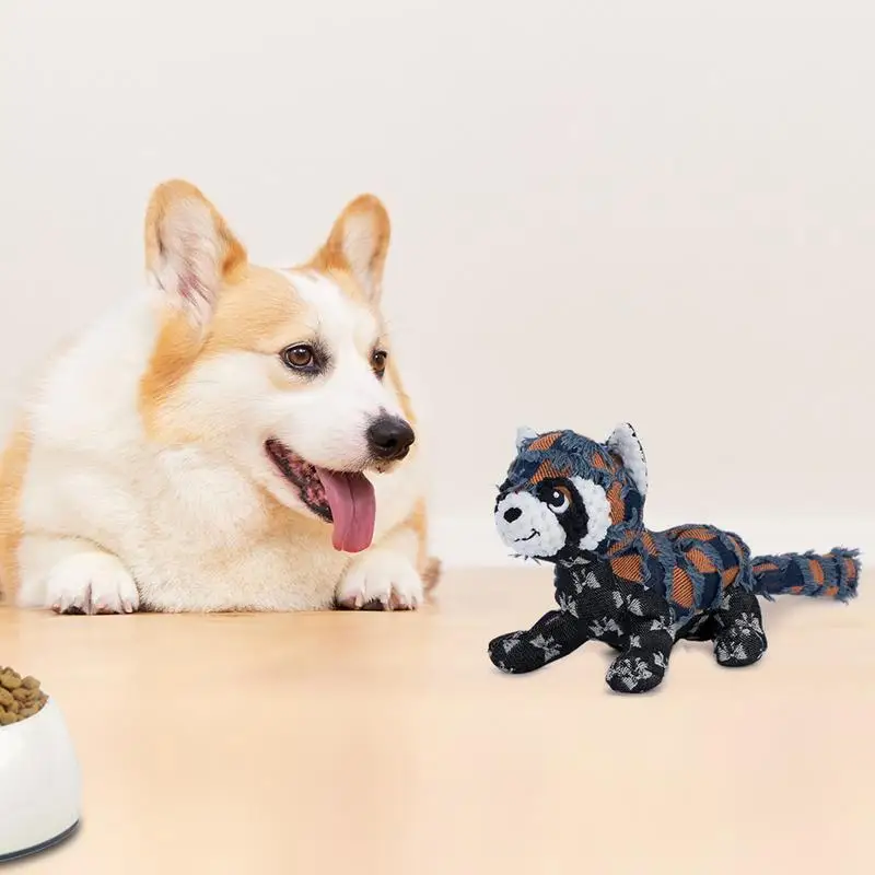 Juguetes de peluche para perros chirriantes, juguetes con dientes resistentes y chirriantes para mascotas, diseño en forma de oso, juguetes interactivos para masticar perros de peluche para pequeños