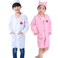 Kids Cosplay Clothes Boys Girls Doctor Nurse Uniforms Fancy toddler Christmas Xmas Role Play Costumes Party Wear doctor gown