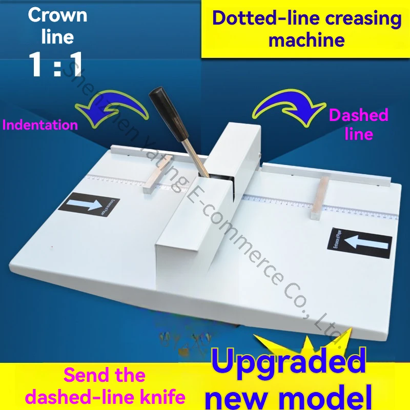 A3 Format Indentation Machine Manual Dotted Linedual-purpose Indentation Dotted Line Dotted Line Indentation Machine Width 340mm