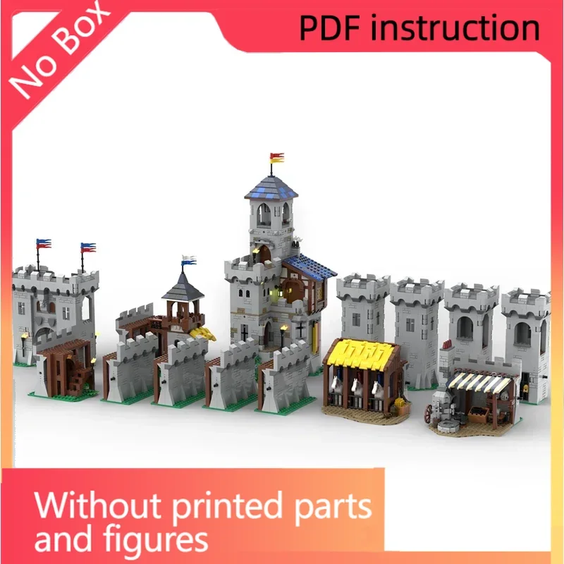 

Christmasmedieval castle town bricks medieval military fortress stronghold knight architecture blocks moc modular bricks castle