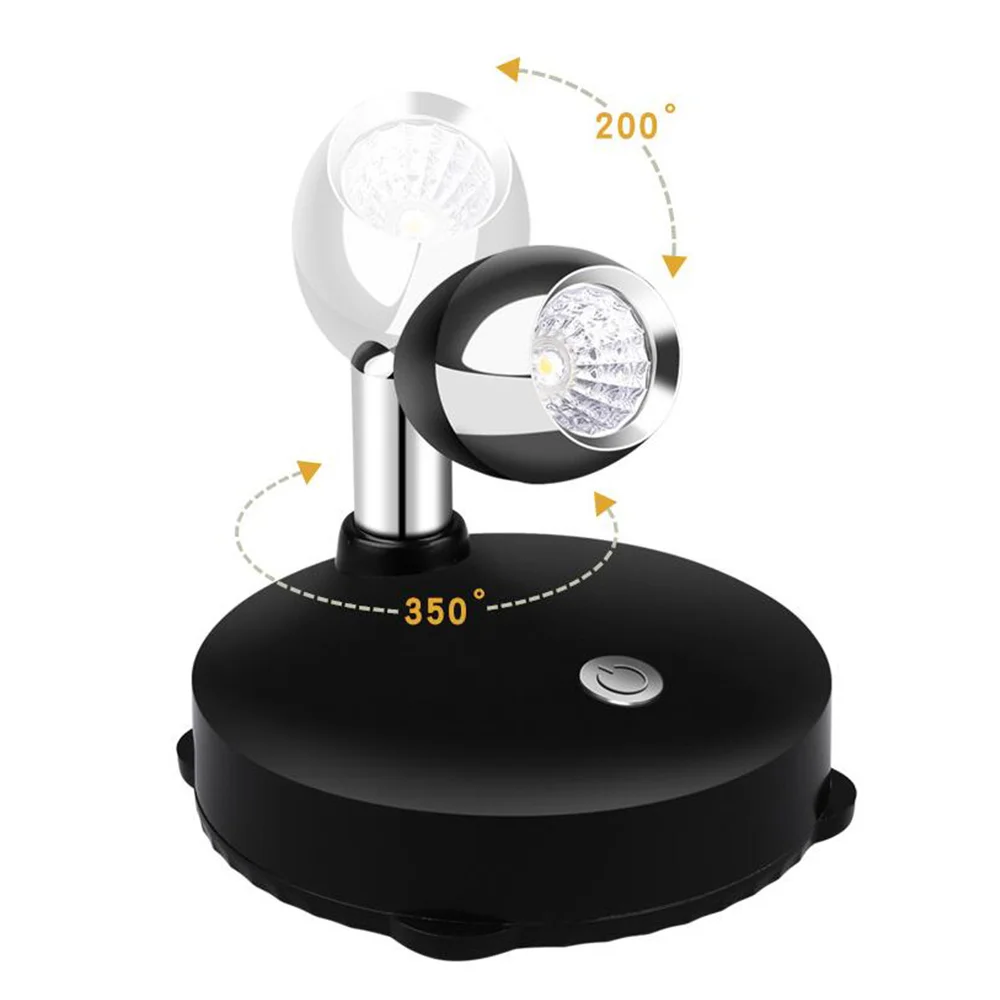 nouveaux-projecteurs-sans-fil-a-piles-eclairages-d'appoint-projecteurs-led-a-intensite-variable-avec-telecommande-luminaires-muraux-rotatifs-lot-de-4
