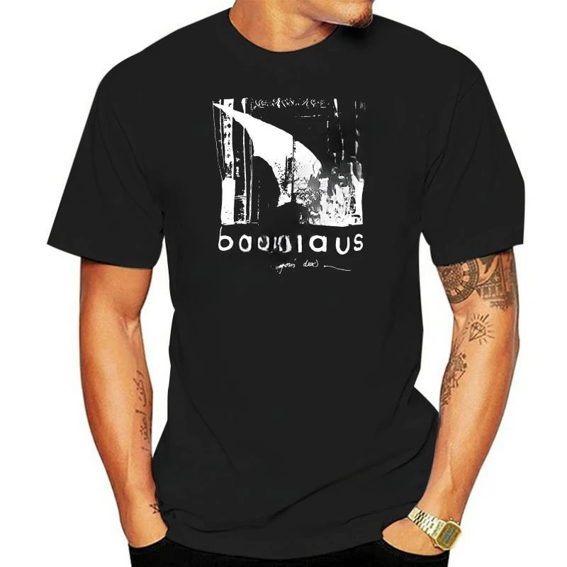 BAUHAUS BELA LUGOSI'S BAT SMALL  T-SHIRT goth cure siouxsie ALL SIZES New Mens Fashion Brand man Sweatshirt streetwear