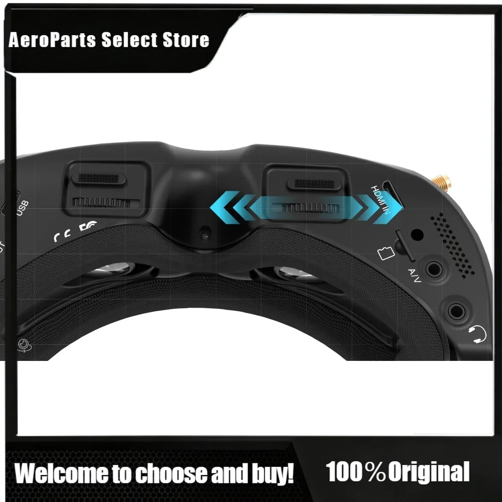 APStoreNewest Skyzone 04O Pro 5.8G 48CH Steady View Receiver 1024X768 DVR FPV Goggles With Head Tracker Fan For RC Racing Drone