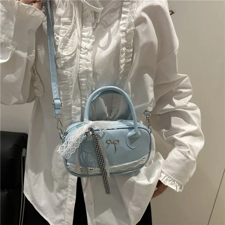 

Ele большая сумка через плечо с кружевным узлом для женщин, сумка для мобильного телефона, повседневная сумка с ковриком Sle