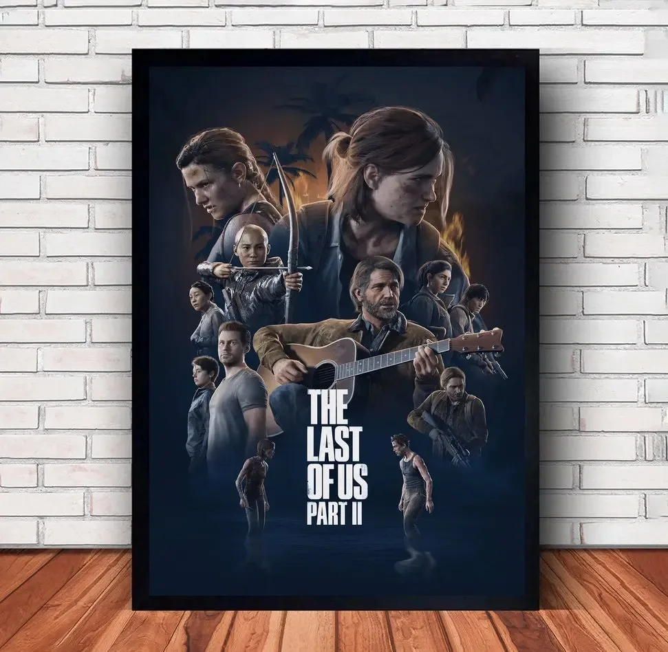 آخر أفلام الفن لديكور جدران المنزل ، صور ألعاب الفيديو الكلاسيكية للغرفة ، رسم على قماش الكانفاس ، ملصقات مطبوعة ، هدية ، جديدة ، #3