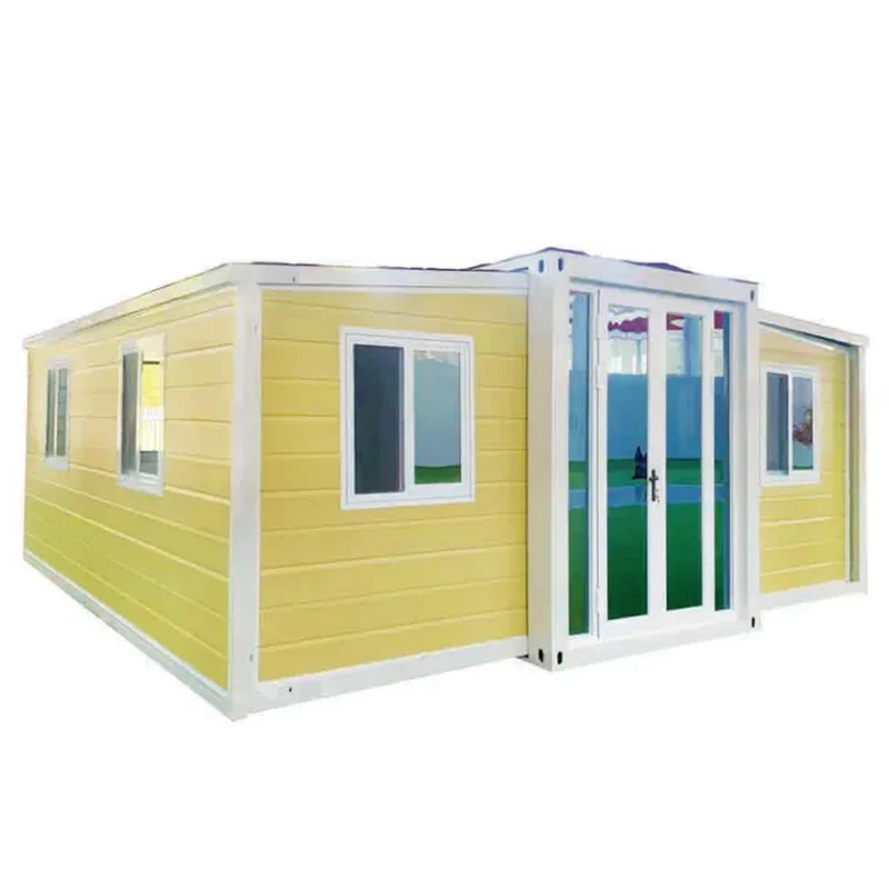 YG Prefab China Modular 3 ห้องนอน Ready Made House Modular Tiny Kit Set Cabin Homes Container House สําหรับขาย