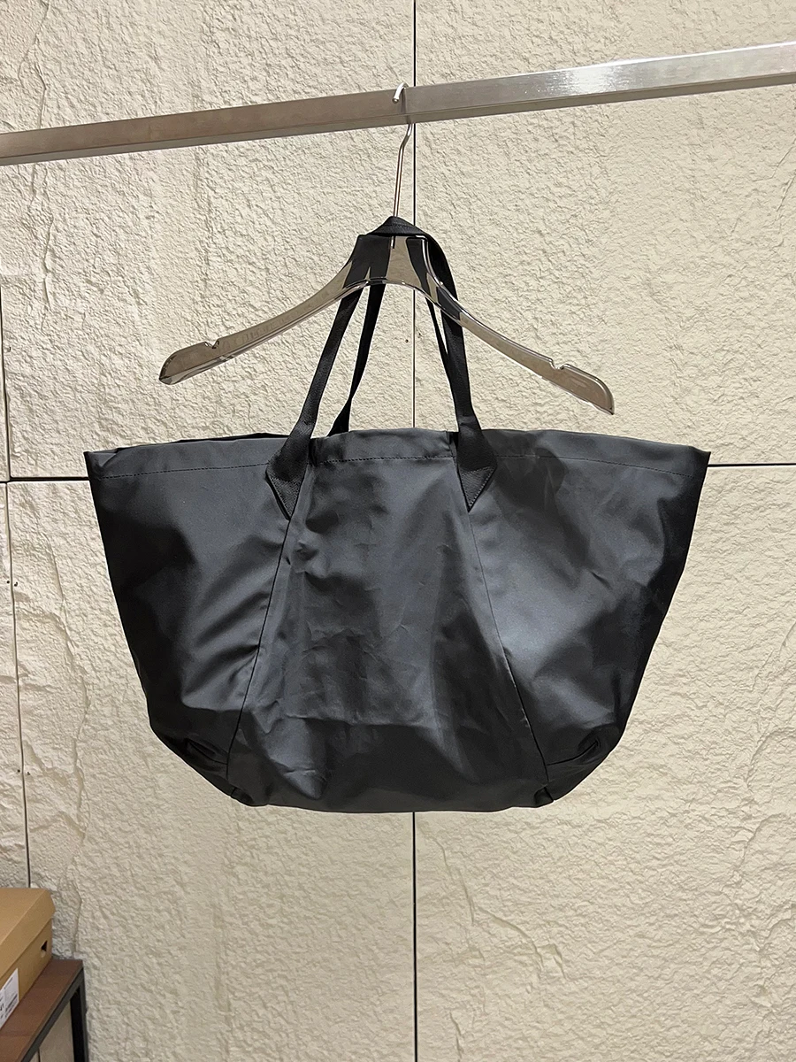 Large Capacity Outdoor Unisex Casual Handheld Tote Bag Fashionable Single Shoulder Bag Trendy Youth Daily Square Shape Bag