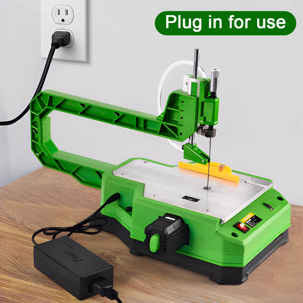 Picture 6: Multifunctional Jig Saw Electric Desktop Curve Saw Household Dust-free Woodworking Wire Saw Machine Cordless Scroll Saw