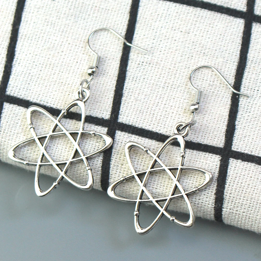 مجهر شخصي الجينات الجزيئية Dna عالم الكيمياء الحيوية هدية عيد المعلم أقراط العلوم الإبداعية #1