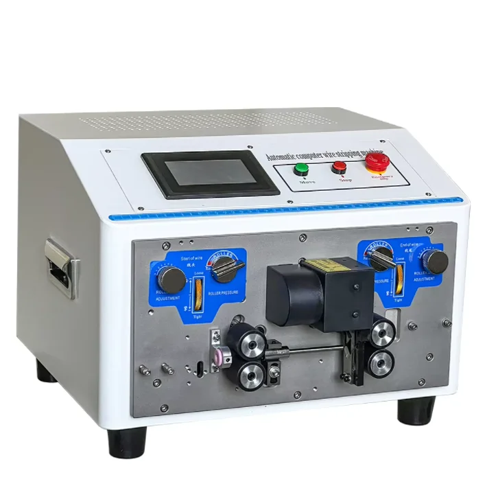 Äußere Abisolieren Schneidemaschine HR-8400 Automatische Abisolieren Maschine Runde Ummantelte Draht Innen Und