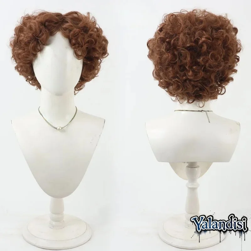 Yalandisi& Anime Toutikyoni Dancer Pirate Dancer Cosplay Wig Halloween Carnival Party Props Synthetic Hair Heat Resistant Fiber