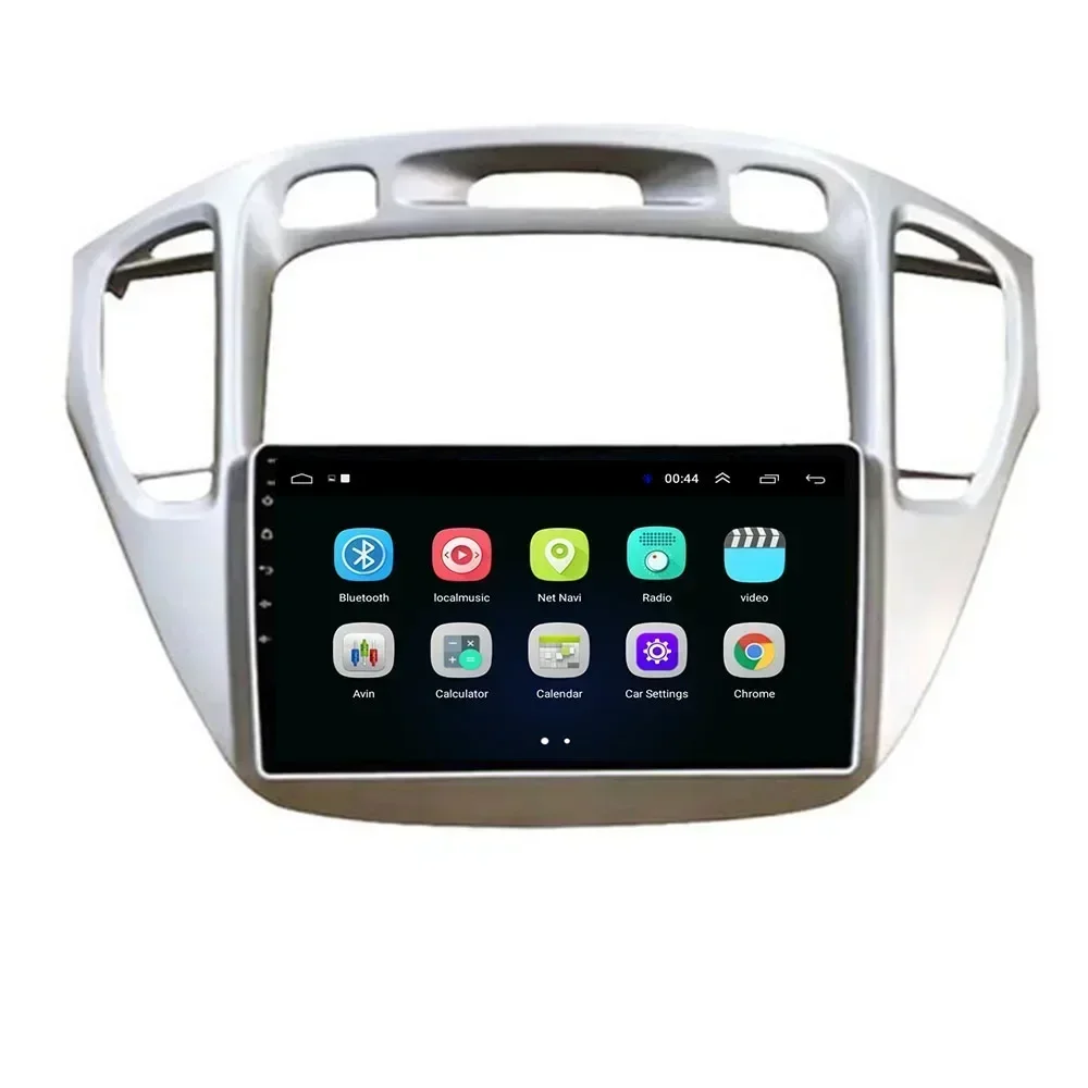 2 Din Android 13 Car Stereo Radio DVD GPS Multimedia Video Player 5G WiFi Camera DSP Carplay For Toyota Highlander 2001-2007