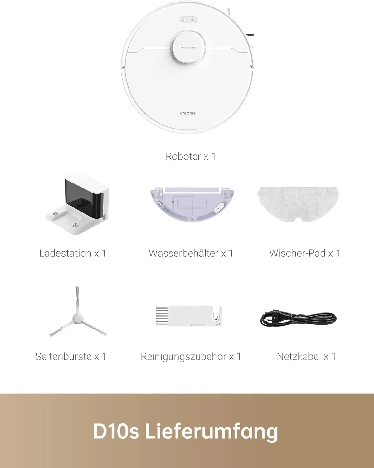 dreame10s vacuum robot aspirapolevere auto 5000Pa vacuum robot with LDS navigation, 280 minutes running time max, app control