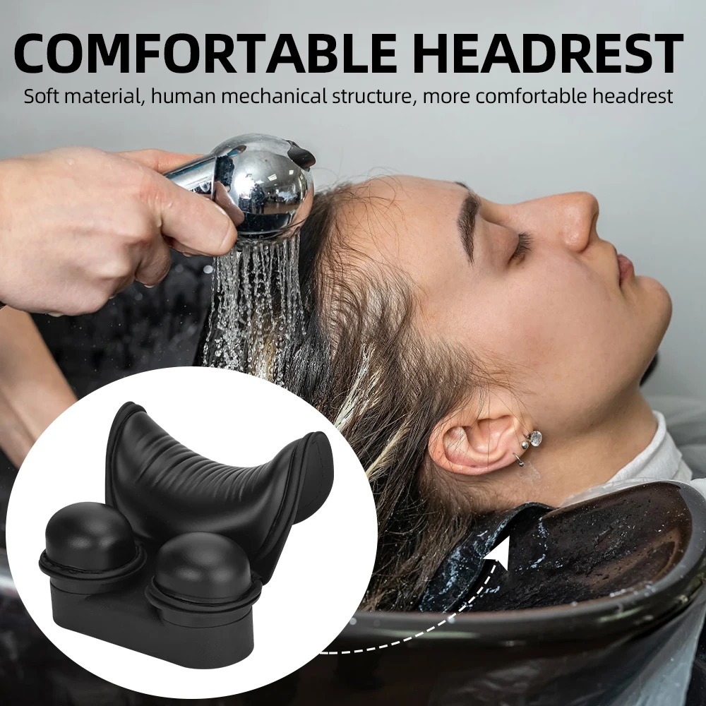 Dual Grip Head Support for Barber Shop Salon Sink Wash Cushion Comfortable