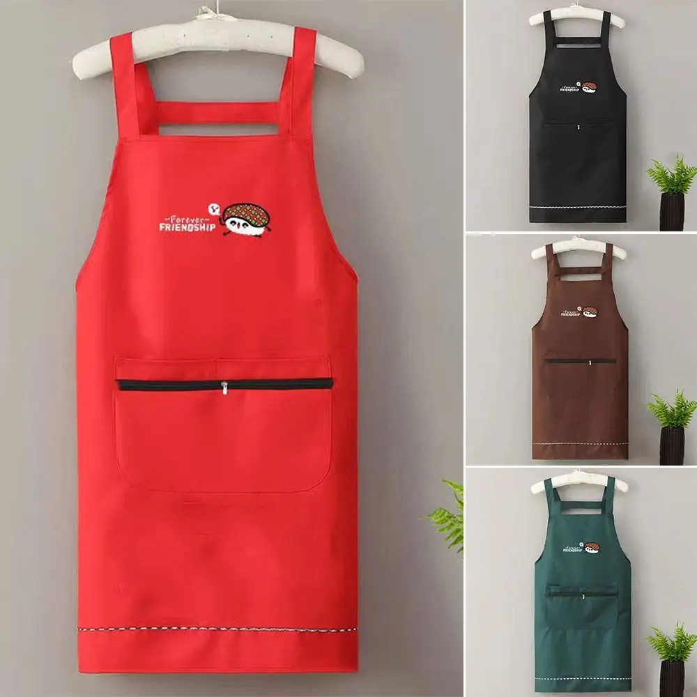 Waterproof Kitchen Apron Abrasion Resistant Household Antifouling Barista Apron Barber Carpenter Florist Apron Coffee House