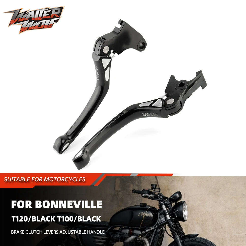 

Motorcycle Brake Clutch Levers For Thruxton 1200 Scrambler 900 Bonneville T120/Black T100/Black Street Twin 900 Street Cup 900