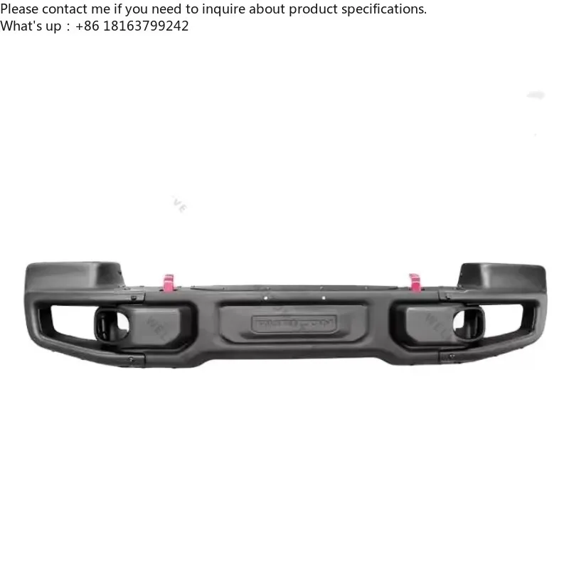 

High Performance Mopar Rubicon 10th Anniversary Front Bumper with Winch Plate Hook Modified Version