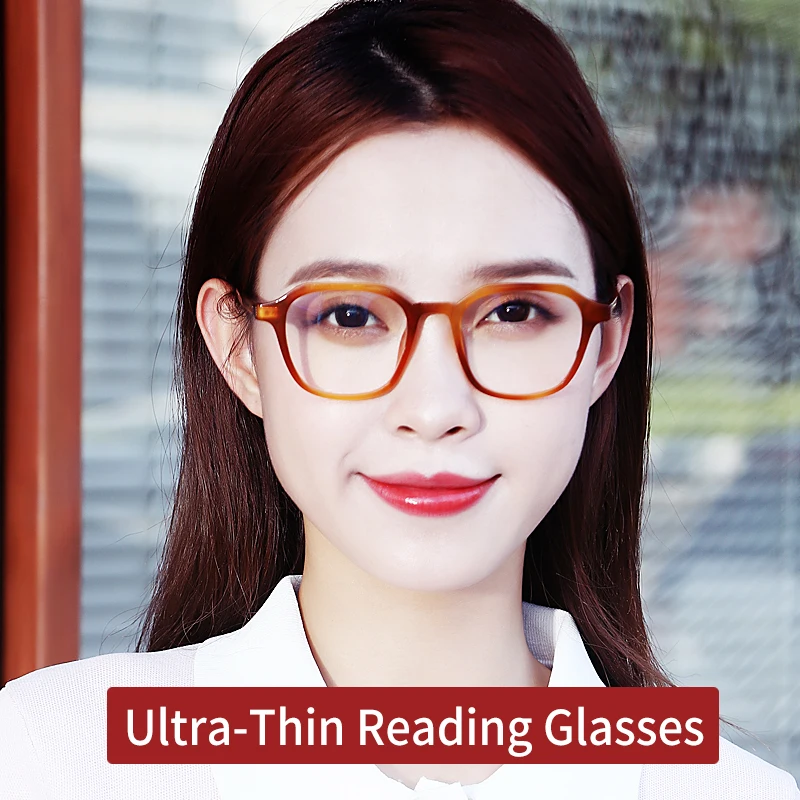 

Ultra-Thin Reading Glasses Women Anti Blue Light Computer Readers, Anti UV Ray/Eye Strain Magnifying Eyeglasses 2025 Trend