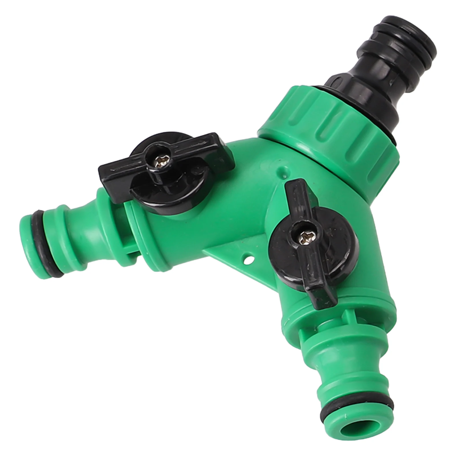 

Valve Water Quick Connector Y Shape Hose Pipe Plastic Splitter 2 Way Adapter Elements Garden Brand New Suitable