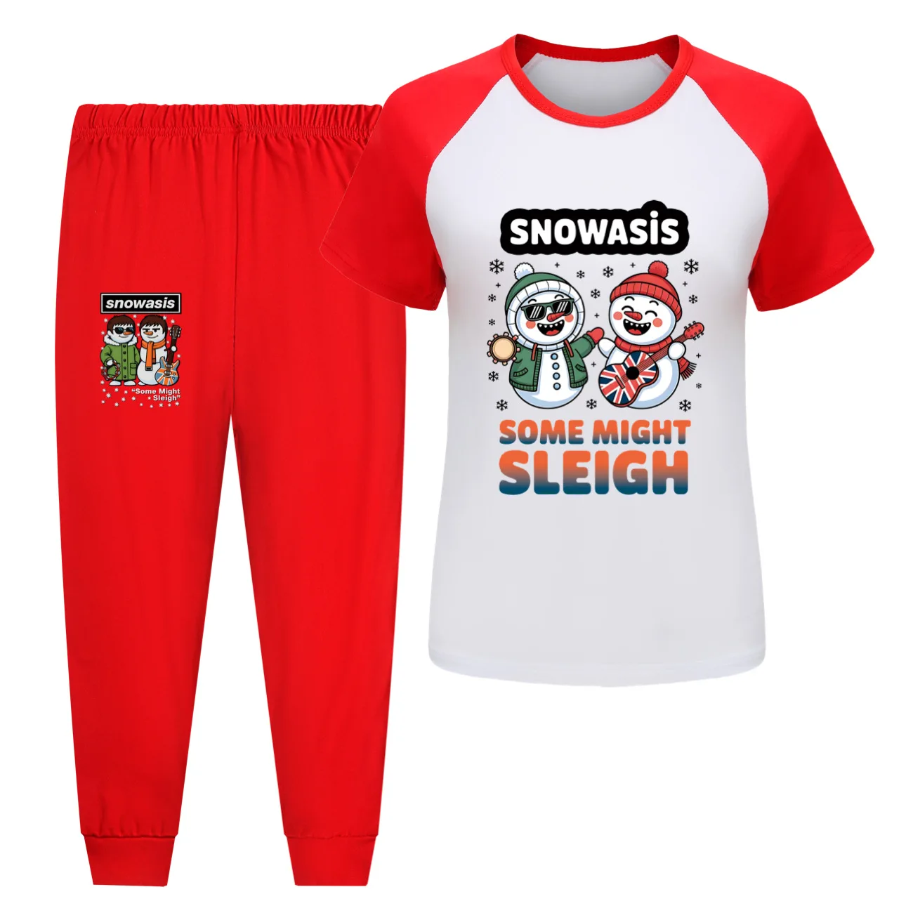 مضحك الثلج بعض قد مزلقة بيجامات للأطفال مجموعة طويلة الأكمام 2 قطعة ملابس خاصة المنزل السراويل للجنسين بنين بنات في سن المراهقة الصيف جمع
