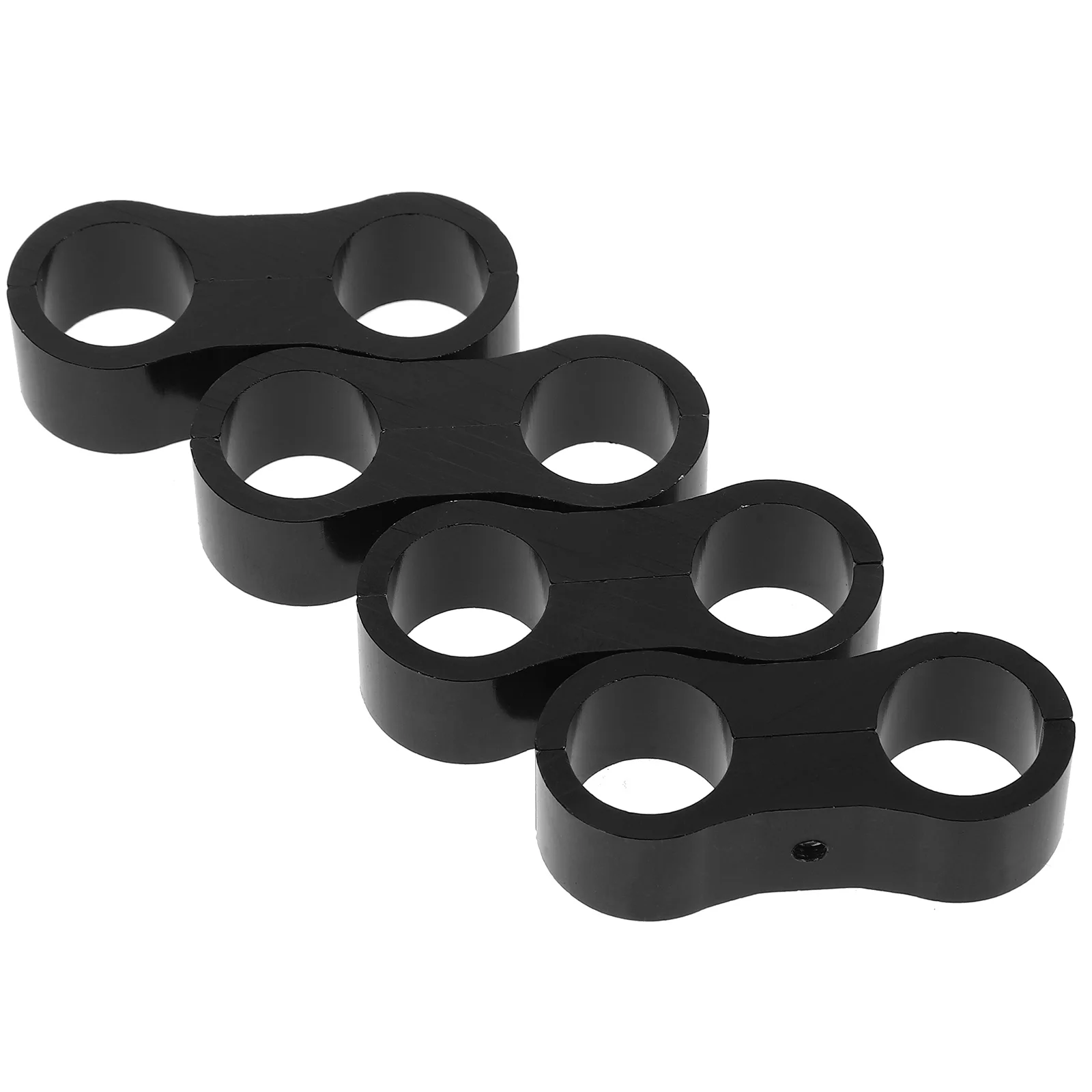 

4 Pcs Hose Separator Clamp Air Clamps Aluminum Alloy Fasteners Kit Adjustable