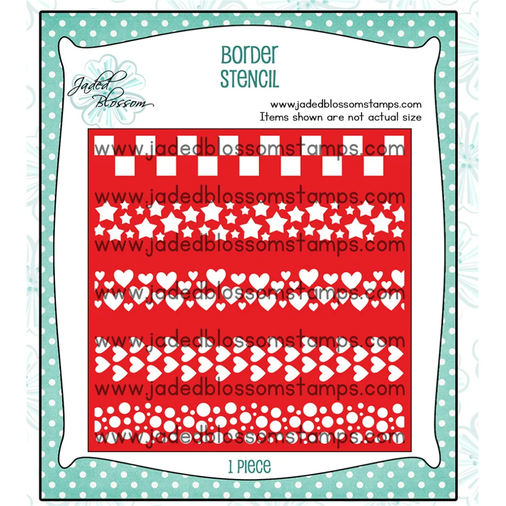 

Border Stencils Layered Stencil Handmade DIY Hot Sale Painting Scrapbooking Coloring Embossed Photo Album Decoration