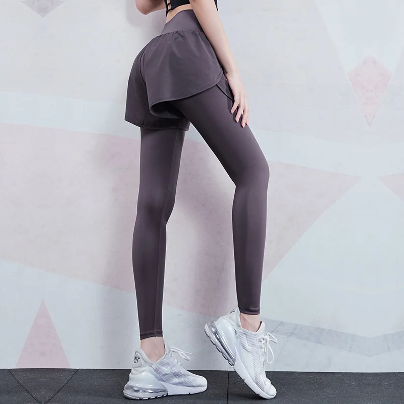 High Waist Running Yoga Pants Women Fitness Leggings Gym Exercise Trousers Tennis Sportswear Training Tracksuit 2024 Female