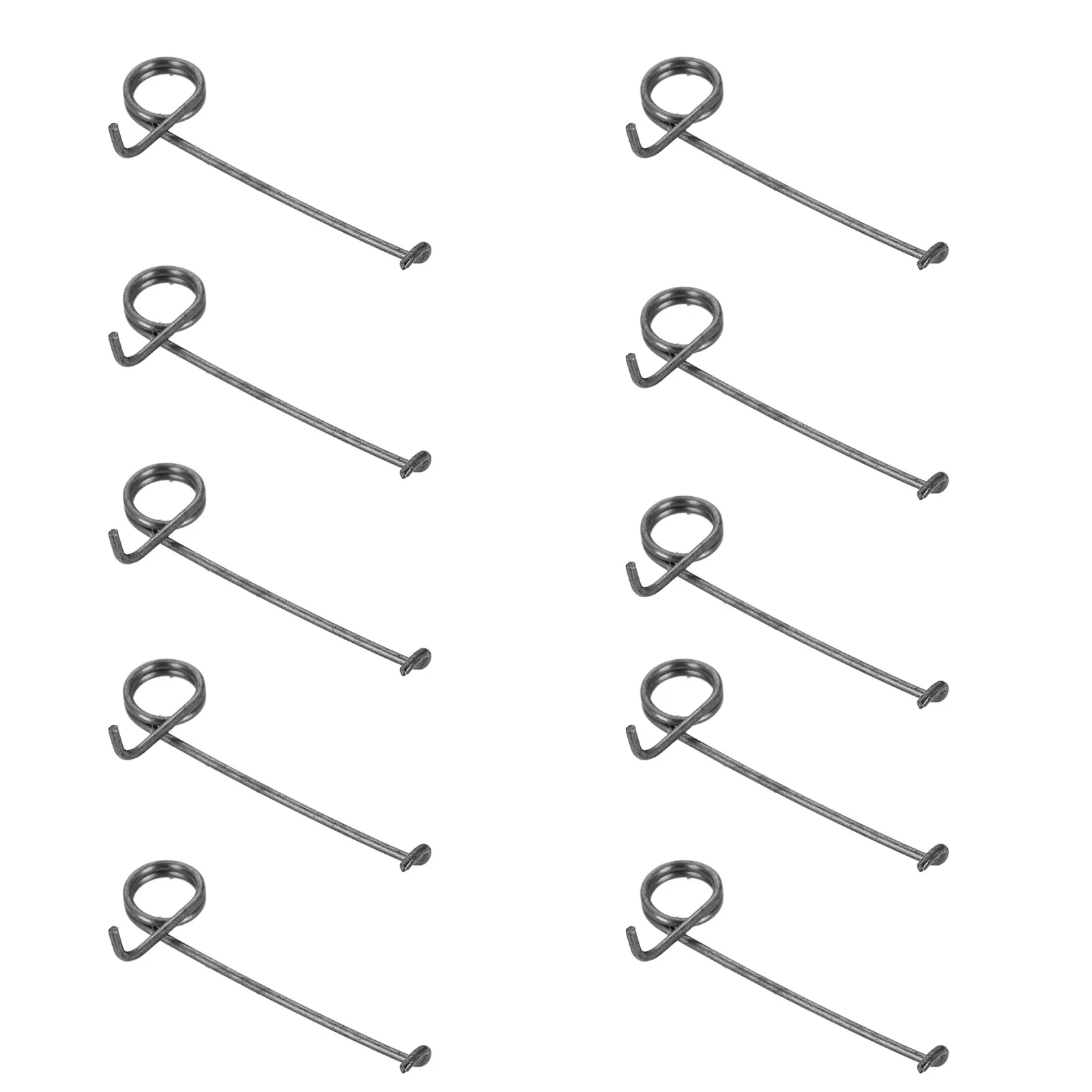 10Pcs Cassette Tape Recorder Spring Stainless Steel Rigger Button Spring Longlasting Elasticity for Multiple Repairs and Future