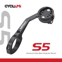 CYCLAMI Aluminium Alloy Double-sided Bike Computer Mount MTB Road GPS Headlight Holder Bracke For GARMIN XOSS IGPSPORT Bicycle