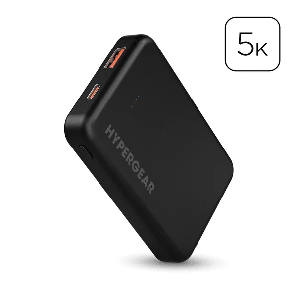 

Внешний аккумулятор 5000 мАч с двумя портами USB и быстрой зарядкой PD20W