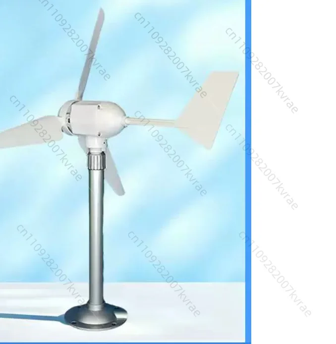 1-20V/20W Miniature Horizontal Three bladed Wind Turbine Model with Breeze Start Automatic Steering Permanent Magnet DC Output