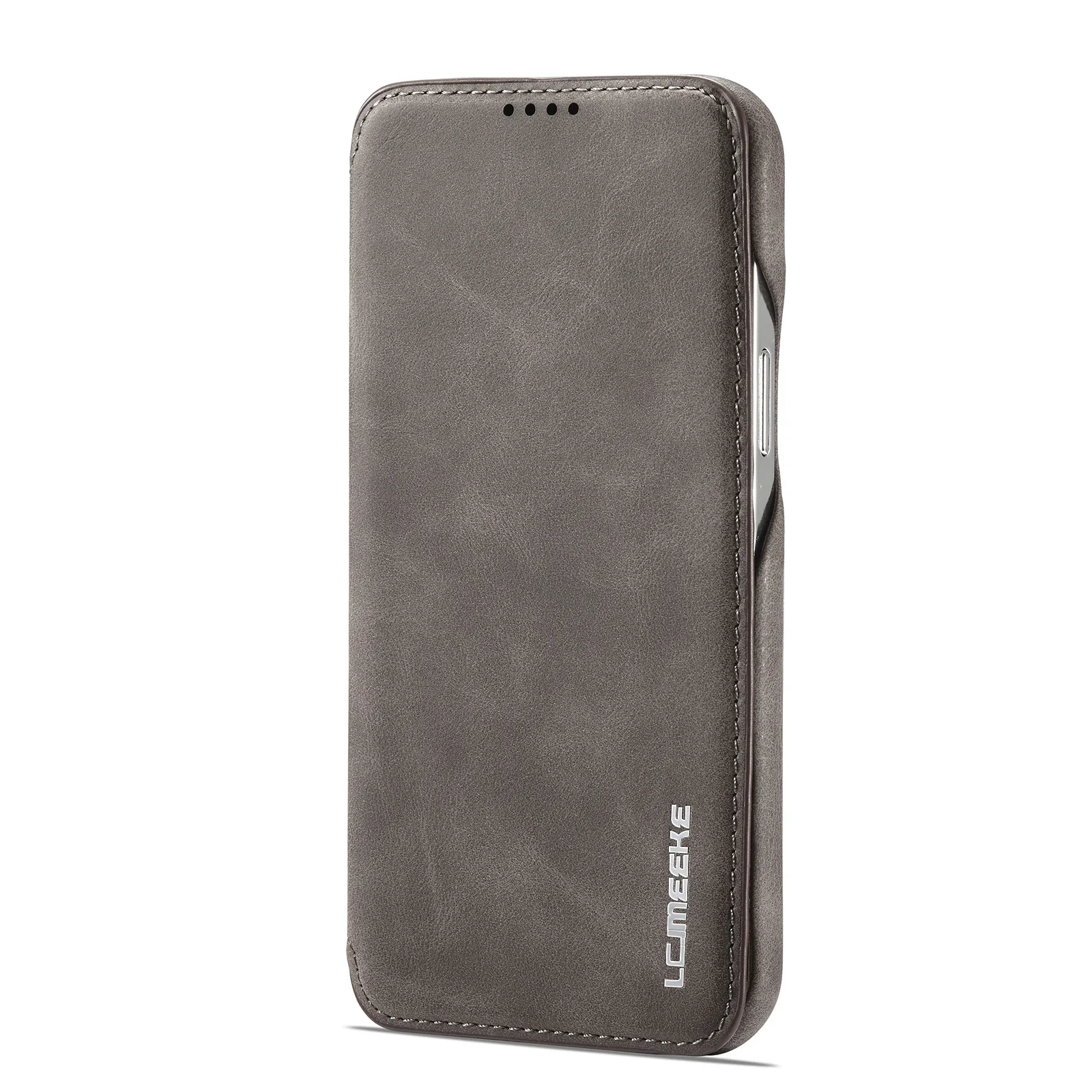 Leder Flip Wallet Phone Cover für iPhone 17 16 Pro Max Air 14 15 13 12 Mini 11 Pro XS Max XR 8 7 Plus SE Kartenfächer Büchertasche