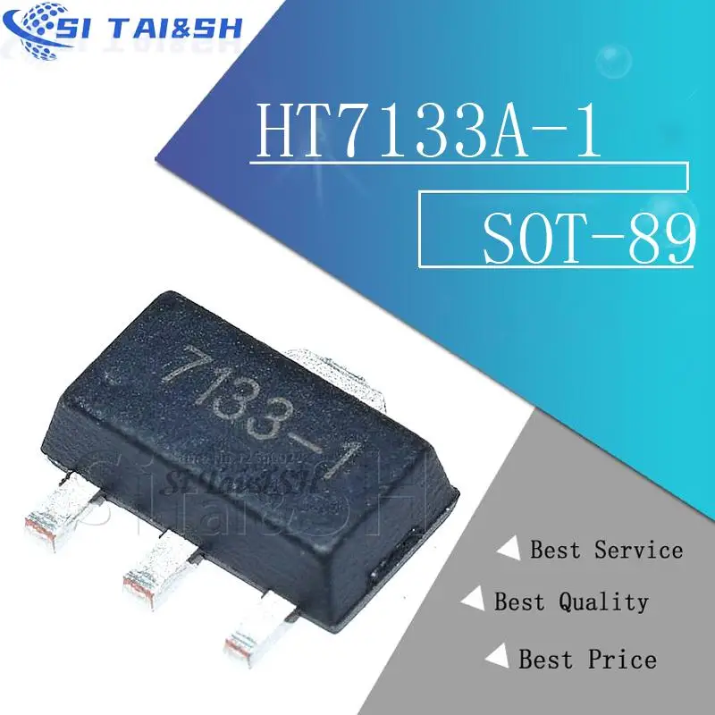 10pcs HT7133A-1 sot89 ht7133a sot ht7133 smd HT7133-1 sot-89 1336-1 neu und original ic