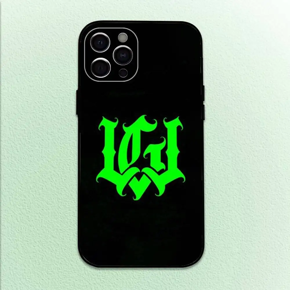 Funda de teléfono Jc Reyes Tour 2025 para iPhone17,16,15,14,13,12,11 Plus,Pro Max, funda negra suave