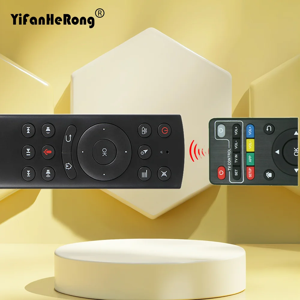 G20S PRO Smart Voice Remote Control 2.4G Wireless Backlit BT5.0 Air Mouse Gyroscope IR Learning for Android TV Box G20 BTS