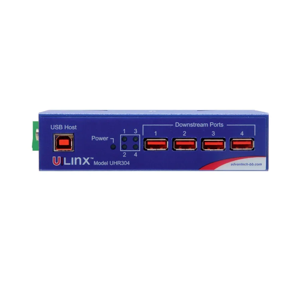 2025 Advantech ULI-414LI 4 Port High Speed 480Mbps High stability Compact Industrial Grade USB 2.0 Hub