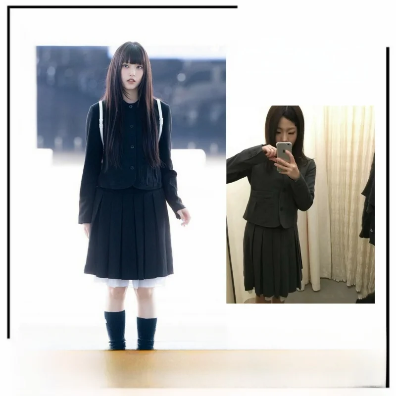 

Coyseio весна-лето клетчатая юбка костюм школьный комплект orm для девочек молодые женщины модный наряд ансамбль японский сле