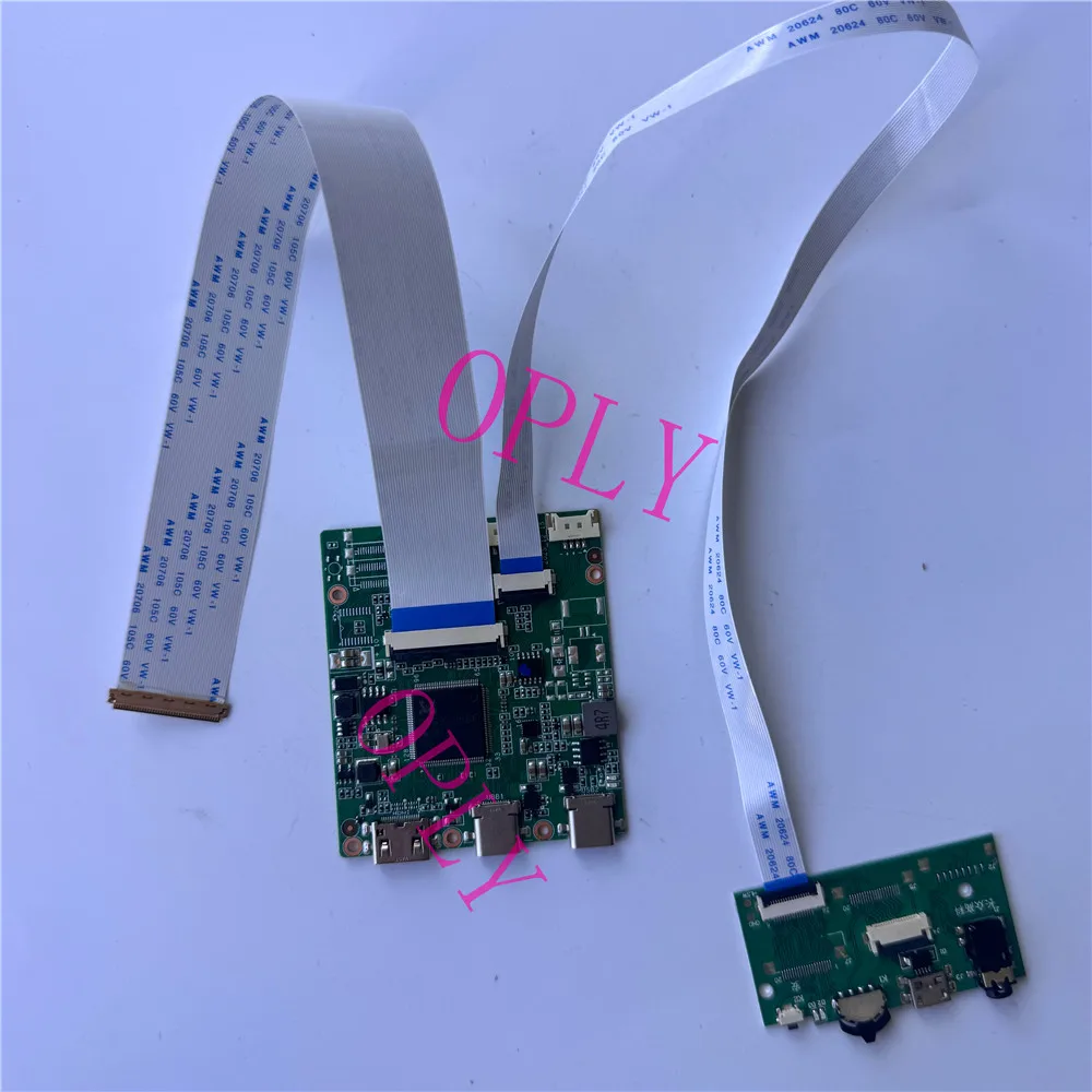 MINI HDMI-compatible kit for LP156WH3 LP156WH2 LP156WH2-TLRB 1366X768 2 TYPE-C LVDS Control Board screen LED panel 15.6