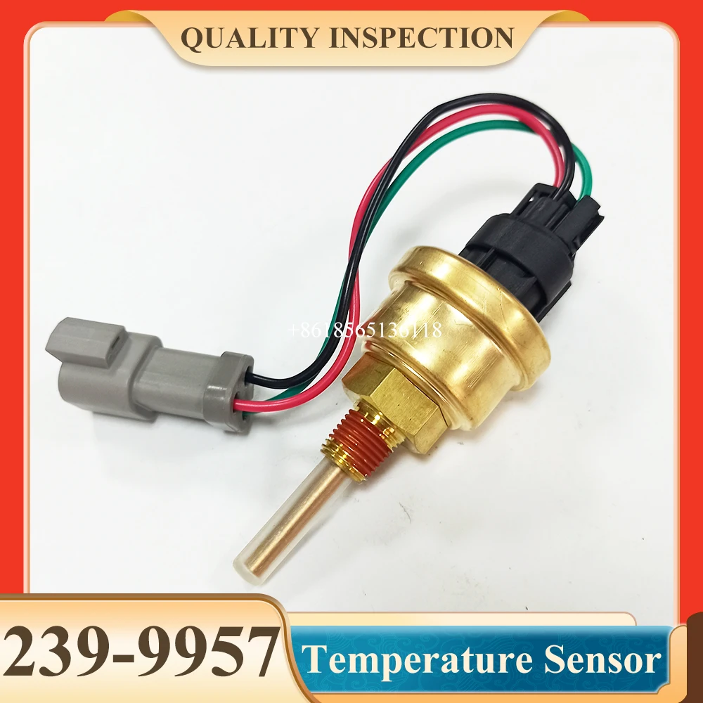 239-9957 2399957 Temperature Sensor Liquid Coolant Level Sensor for Caterpillar Excavator Engine C10 C12 C15 Sensor