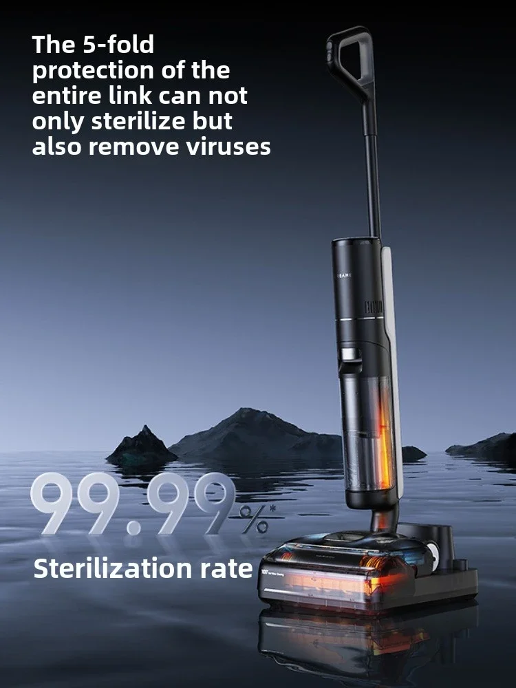 

Dreame T40 Интеллектуальный скребок для пола T40Ultra бытовой механический рычаг Интегрированная система стерилизации и всасывания