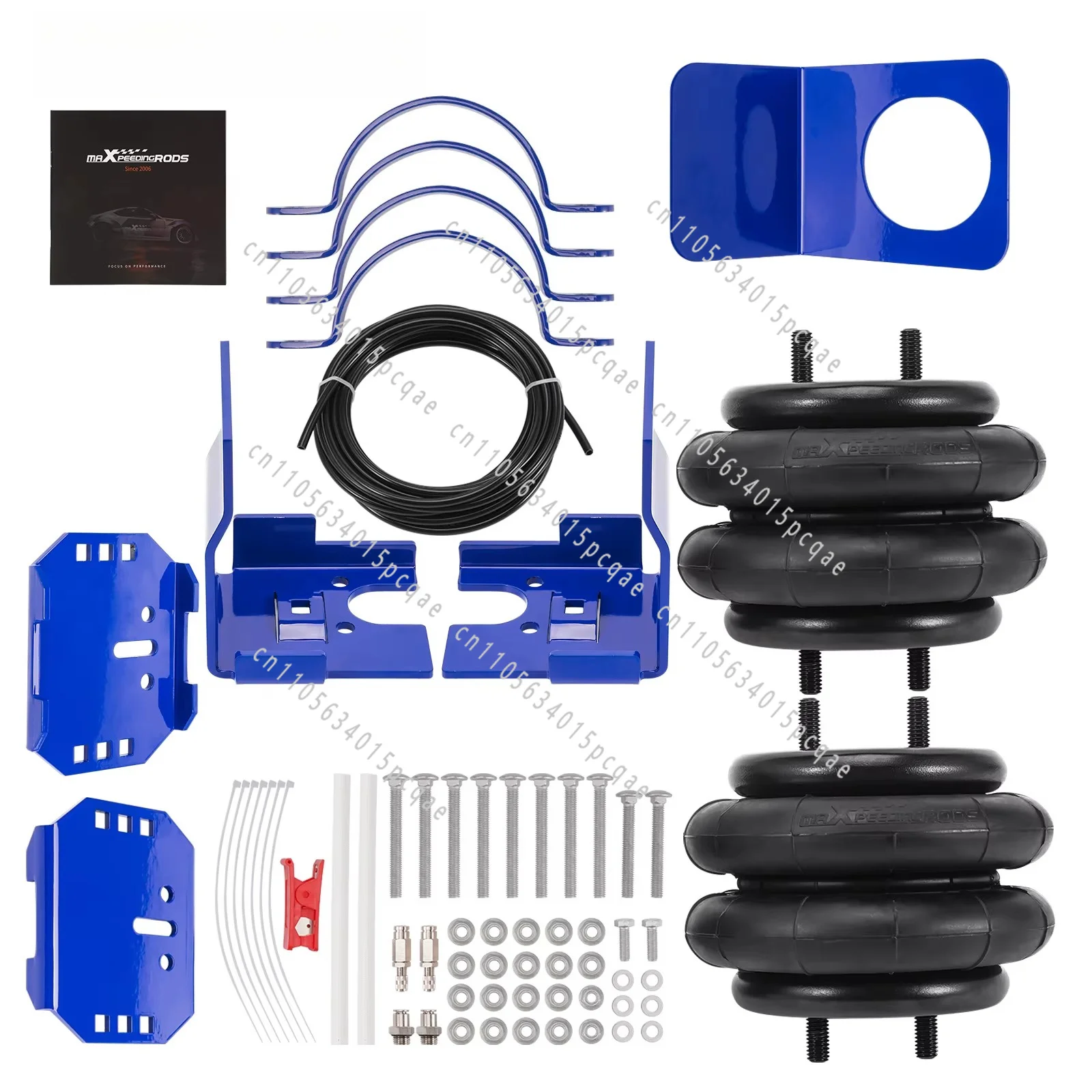 Rear Air Suspension Auxiliary Spring Kit for Ford E-350 Economoline E-250 Cutaway E33 Class 1992-2022