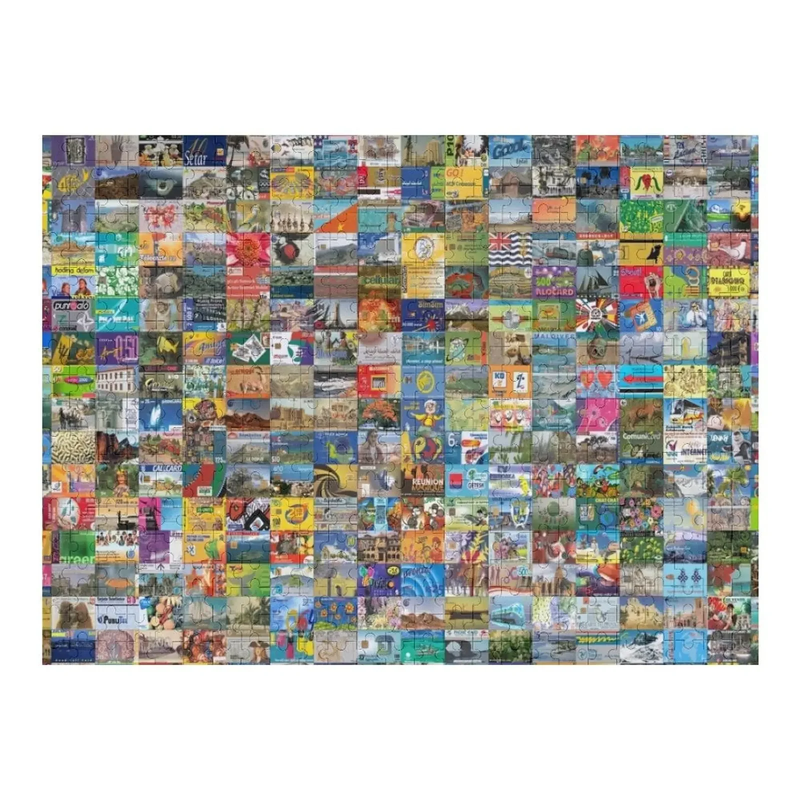 

Phone Cards Jigsaw Puzzle Customs With Photo Personalize Puzzle