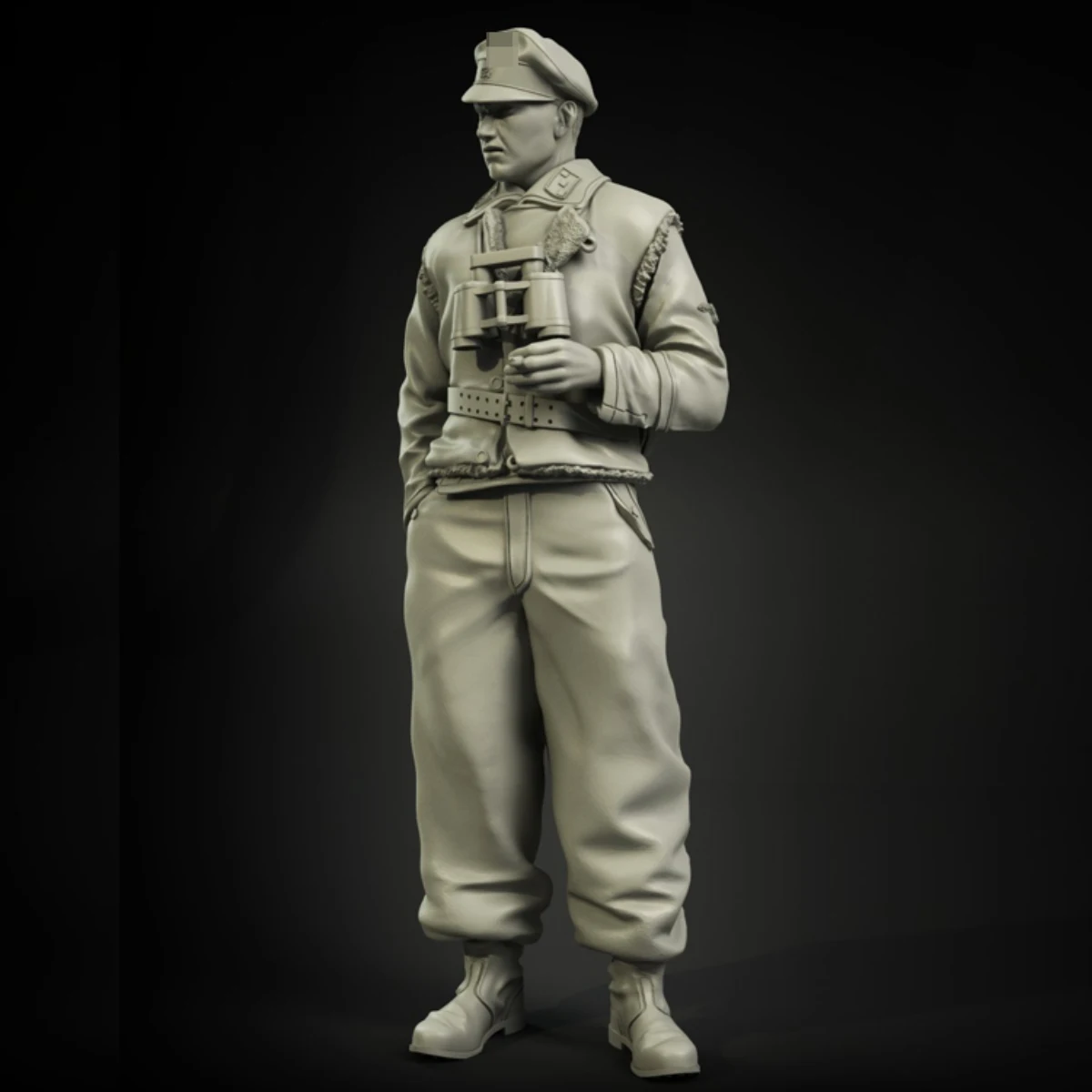 Kit de figurines en résine non peintes, thème militaire, soldat allemand, GK non assemblé et non peint, 1/35