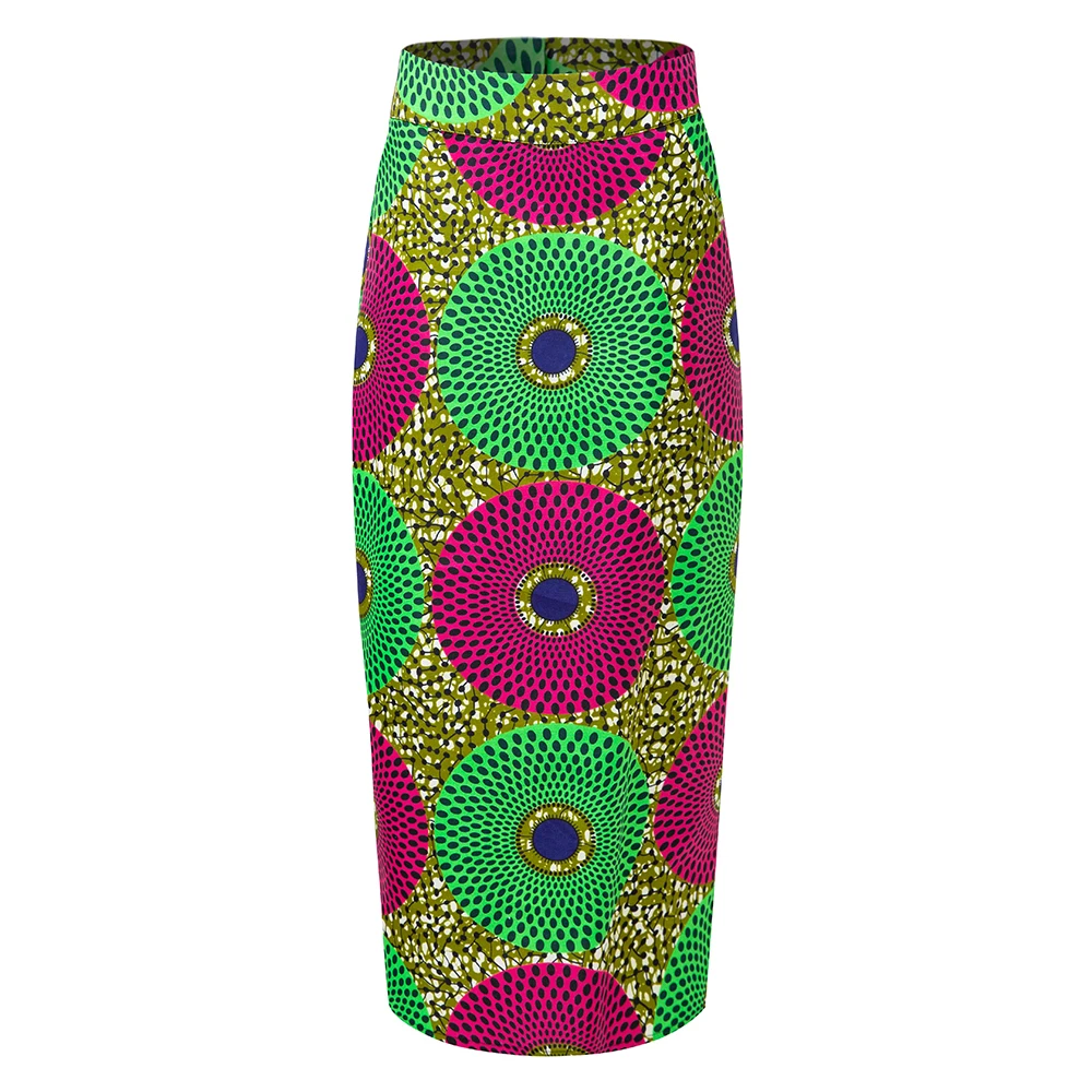 African clothing For Women skirt Ankara High Waist Skirt Wedding Ankara Printing Wax Casual Outfits Attire For Women