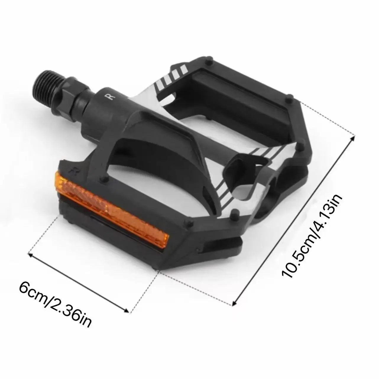 Non-Slip Bike Pedals DU Sealed Bearings Bike Flat Pedal 2 Sealed Bearings Mountain Road Bike Pedal For Cycling Bicycle Part