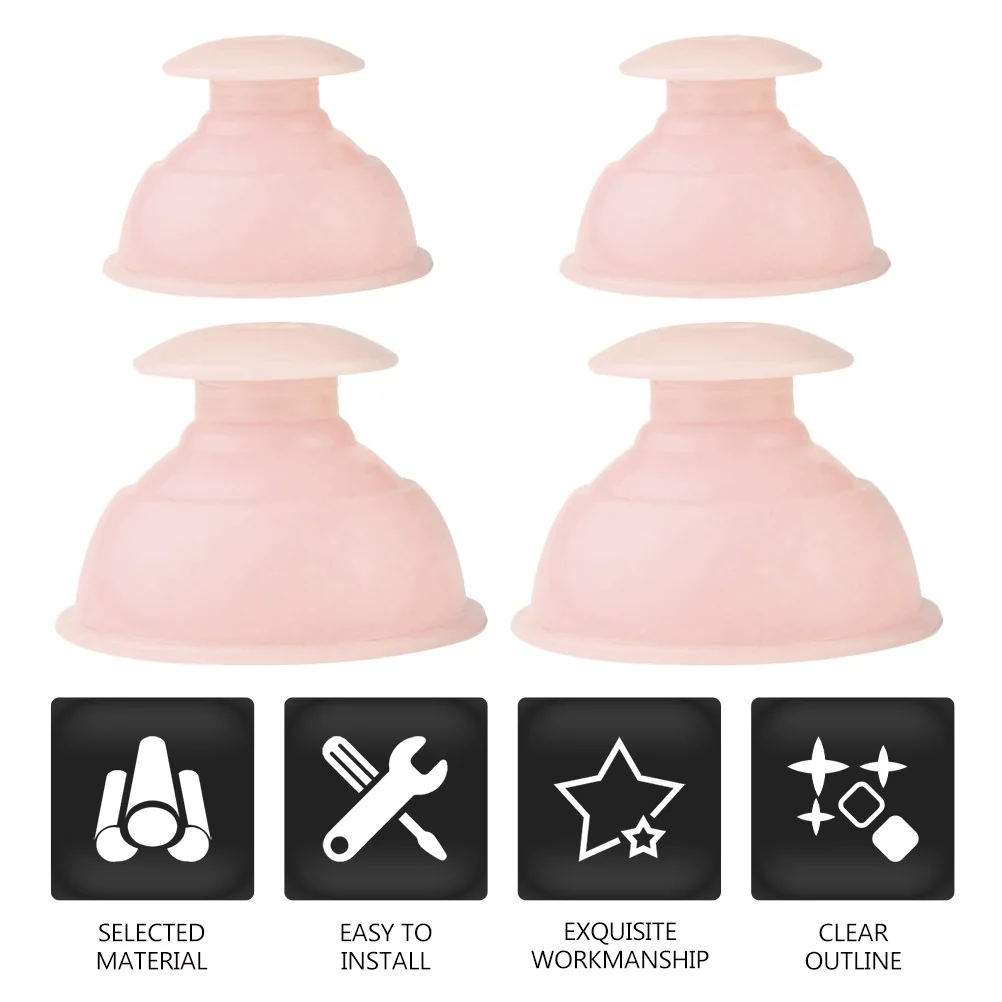 

4 шт., вакуумные чашки для терапии банок, беспламенный силиконовый инструмент для ухода за телом, облегчение мышечной боли, чашка для баночной терапии, силиконовая вакуумная чашка