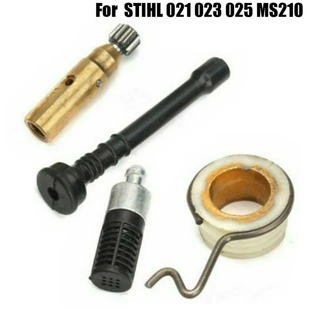 Comprehensive Oil Pump Service Kit for 021 023 025 M Contains Essential Components Including Oil Filter and Worm Drive