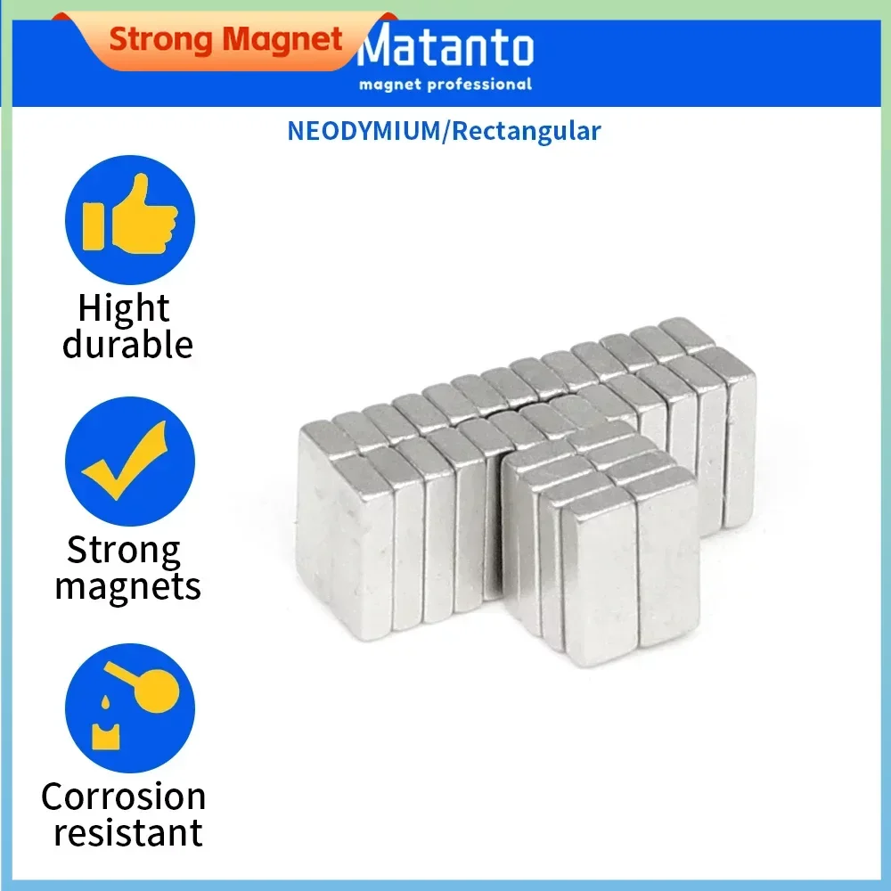 

50/100/200/500/1000/2000PCS 5X2x1 Small Block Neodymium Magnets Sheet 5*2*1 Permanent Strong Powerful Magnetic Magnet 5x2x1mm